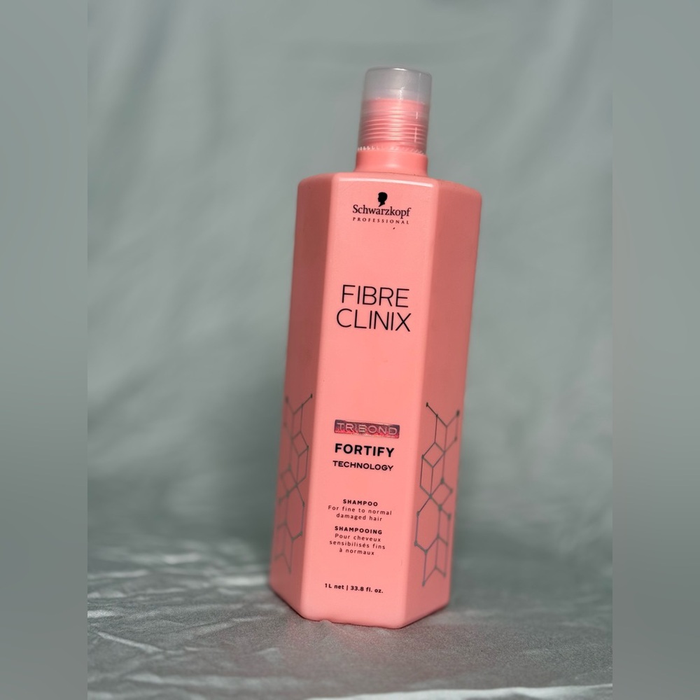 NEW Schwarzkopf Professional Fibre Clinix Tribond Fortify Shampoo 1 Liter